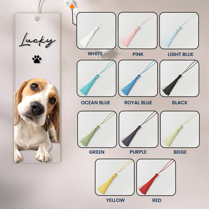 Custom Pet Portrait From Photo Book Lovers Gift - Custom Bookmark