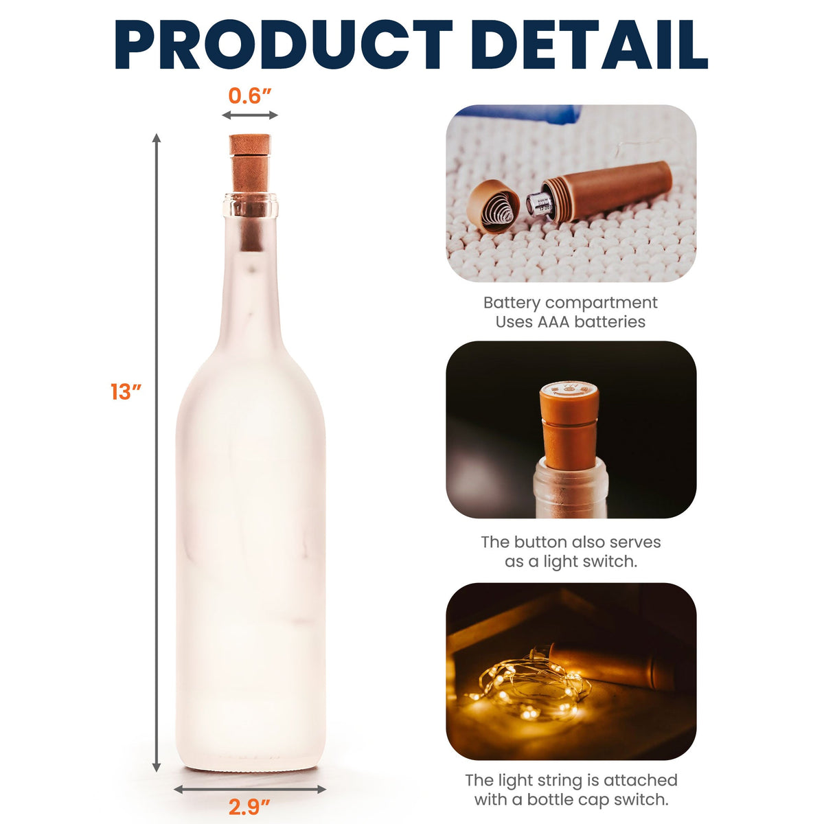 Long Time To Grow Old Friends - Personalized Bottle Lamp