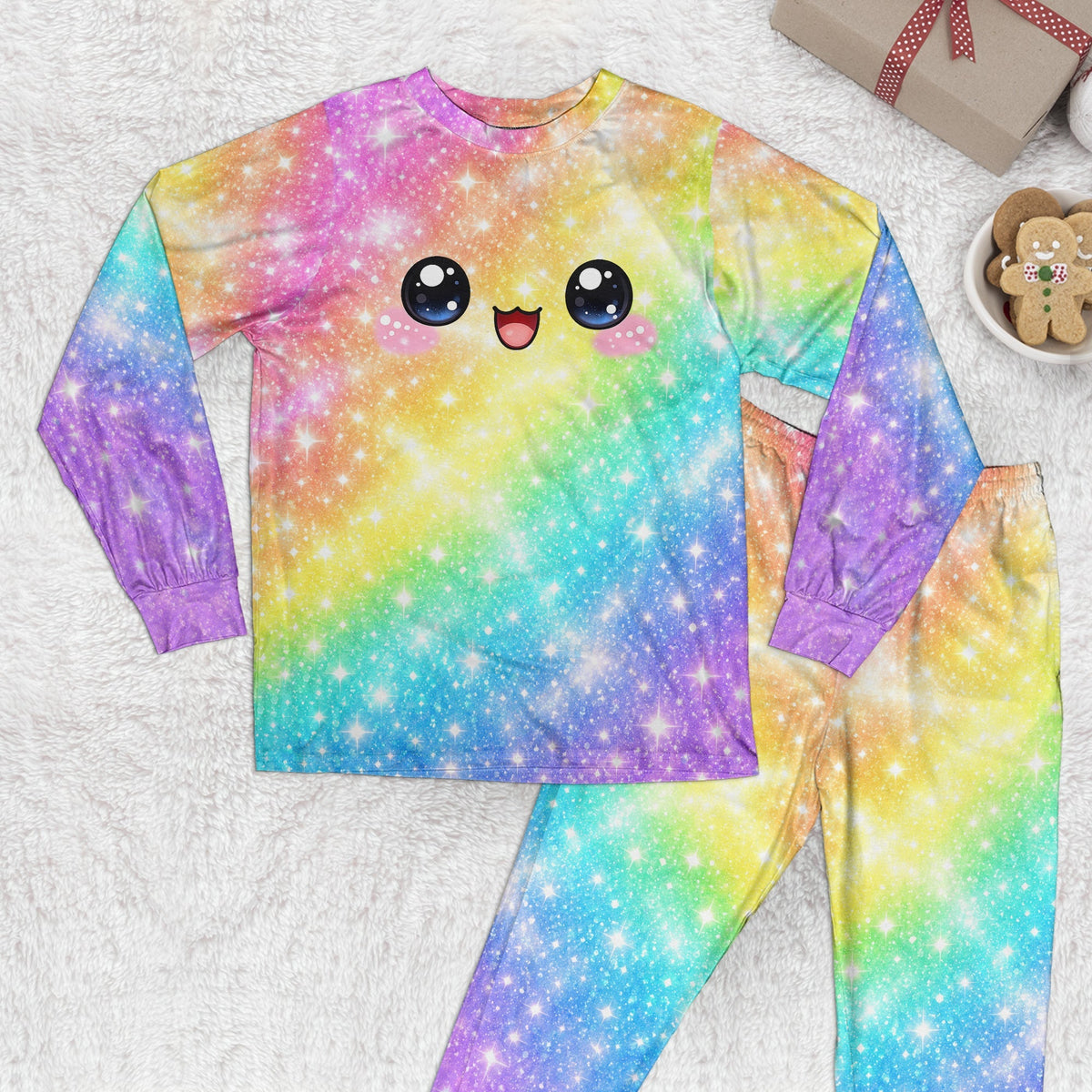 Cute Dumplings Emoji Gift For Squishy Hunter - Personalized Pajamas
