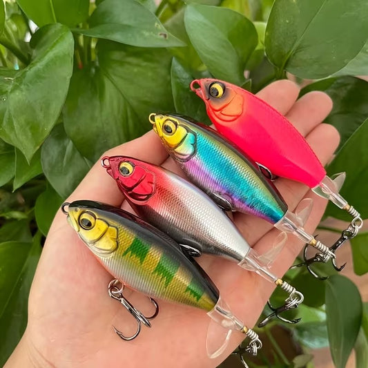 1pc popper fishing lure 9 3cm 3 66in 10 5g 0 36oz