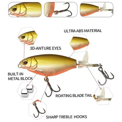 1pc popper fishing lure 9 3cm 3 66in 10 5g 0 36oz